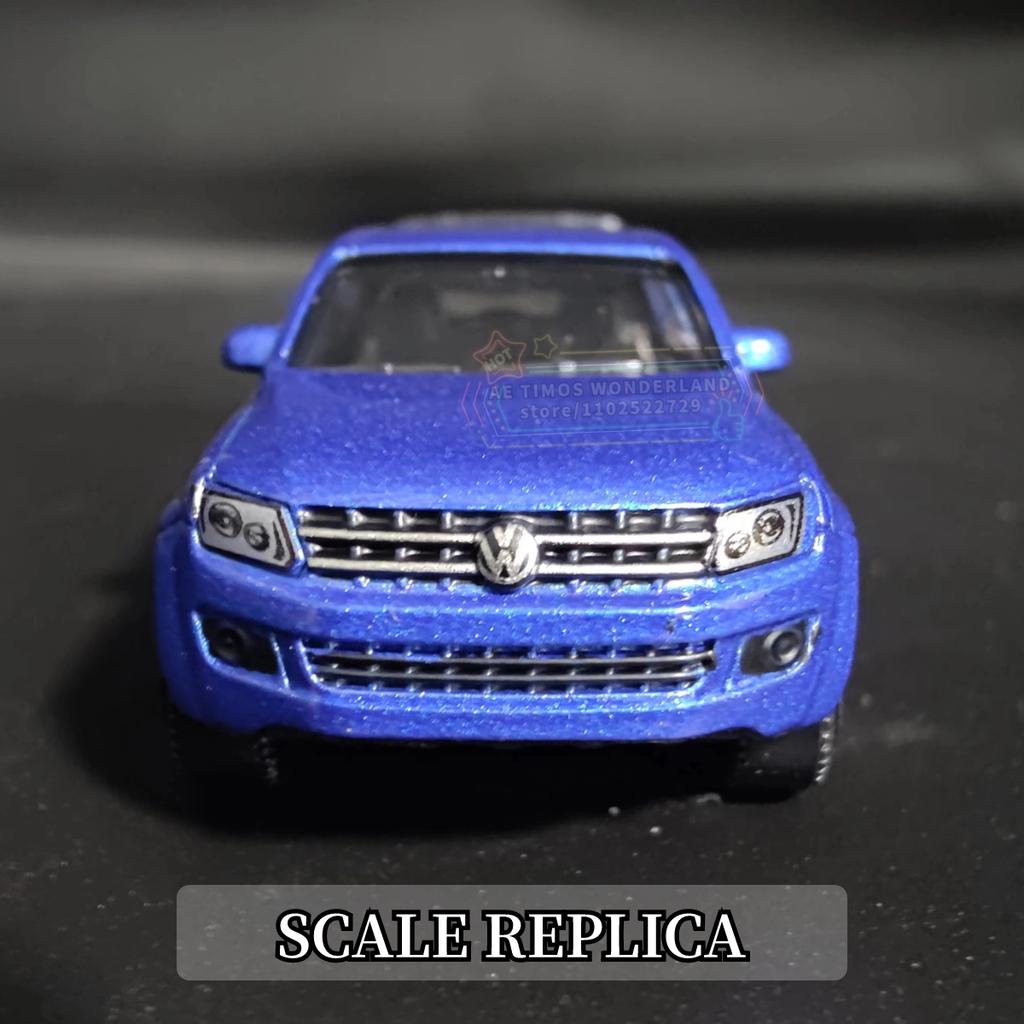 1/64 масштаб Amarok пикап реплика мини грузовик модель автомобиля металлическая миниатюрная художественная фигурка автомобиль литой под давлением ребенок мальчик рождественский подарок игрушка