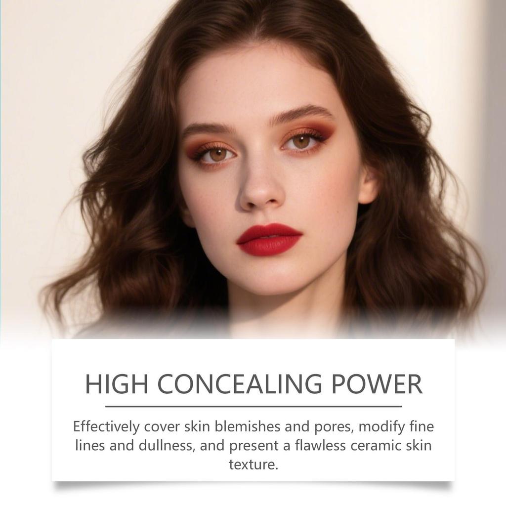 Moisturizing natural color foundation stick is lightweight and obedient to create a clear nude makeup portable daily makeup cream 13g
