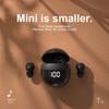 Мини-невидимые наушники Bluetooth 5.3, беспроводные наушники-вкладыши с микрофоном, шумоподавляющие наушники, гарнитура с тяжелыми басами для смартфона