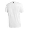 Adidas T Shirts Men's White Crew Neck Moderate B47358