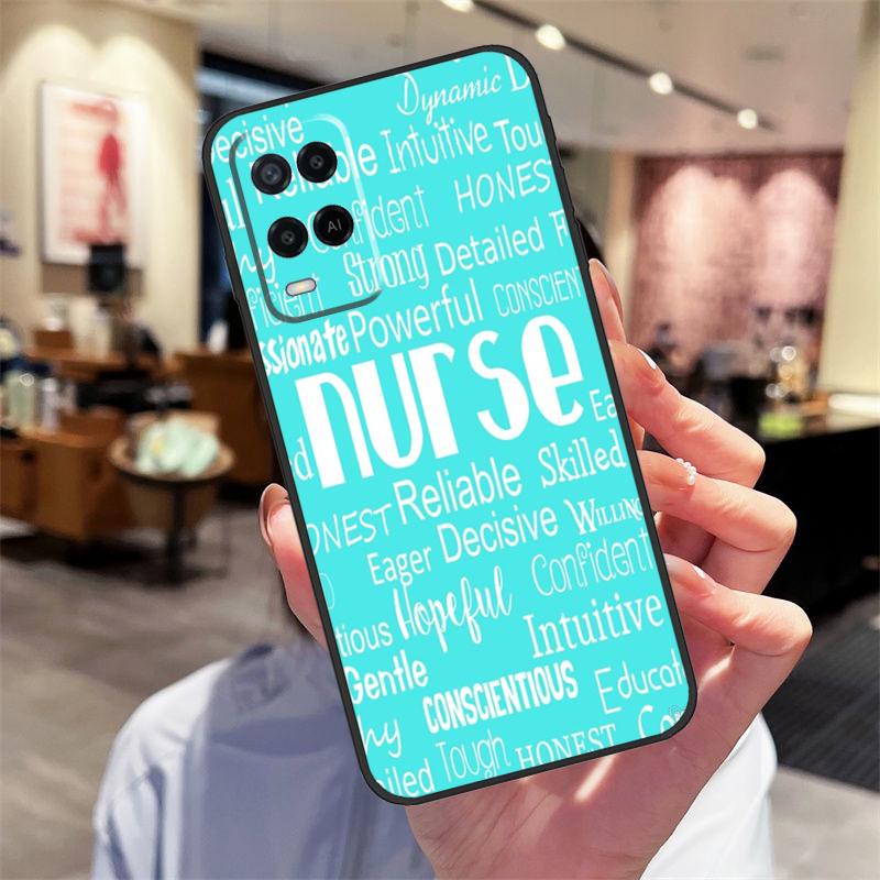 Я Медсестра Цитаты Чехол Для Oppo A78 A98 A79 A18 A38 A58 A40 A60 A80 A16 A76 A96 A15 A74 A94 A54 A17 A77 Чехол