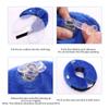 Inflatable E-Collar Dogs Cats Anti-Licking Bite Prevention Neck Ring PVC Foldable Pet Recovery Cone