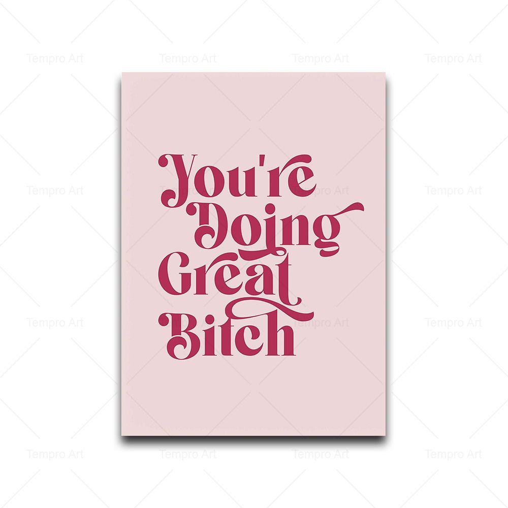 Funny Girl Reading Cocktail Coffee Posters Coffee Art Print Nordic Wall Art Canvas Painting Pictures Kitchen Cafe Bar Home Decor