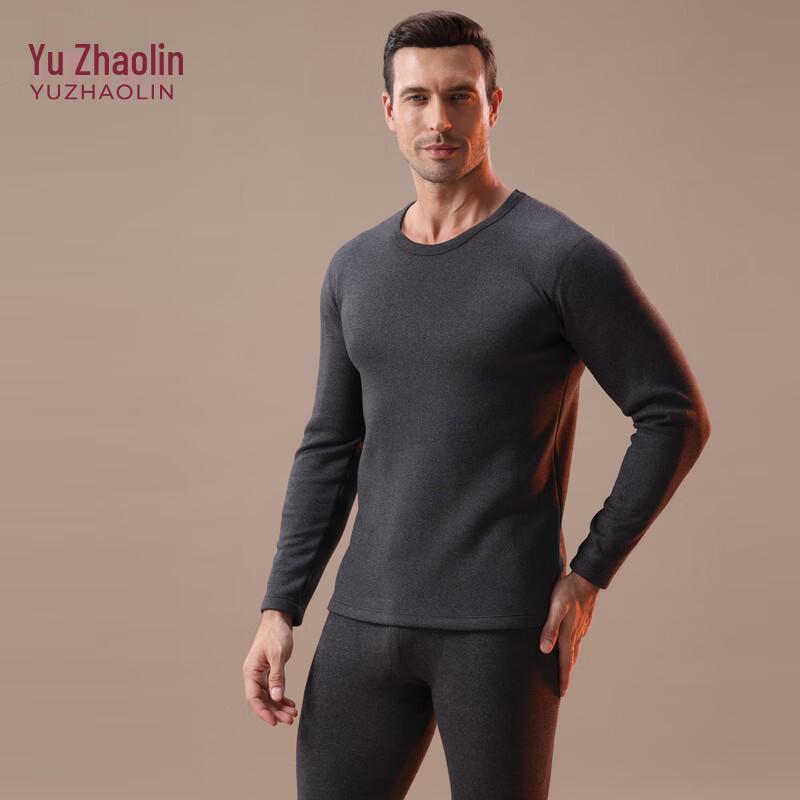 YUZHAOLIN Men's Thermal Fleece-Lined Underwear Set