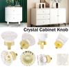 Прочные хрустальные мебельные ручки Отличный дизайн Мебельная ручка для комода для кухни ванной