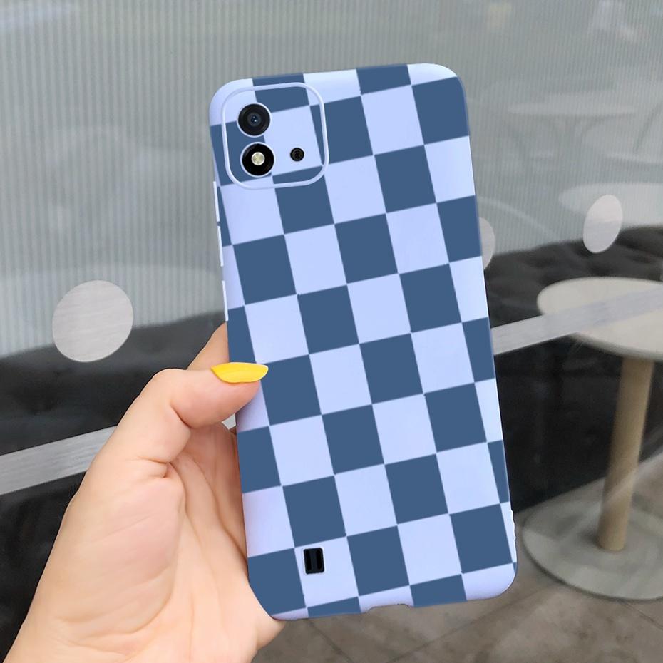 Красивый узор Чехол для телефона Для Realme C11 2021 C 11 2020 RMX2185 Макарон Силиконовые Мягкие Чехлы Обложка Для Realme C11 (2021) RMX3231