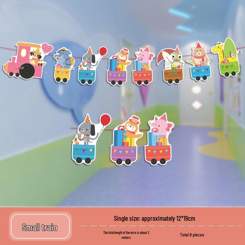 Creative Back-to-School Cartoon Banner Decoration for Classrooms and Kindergartens