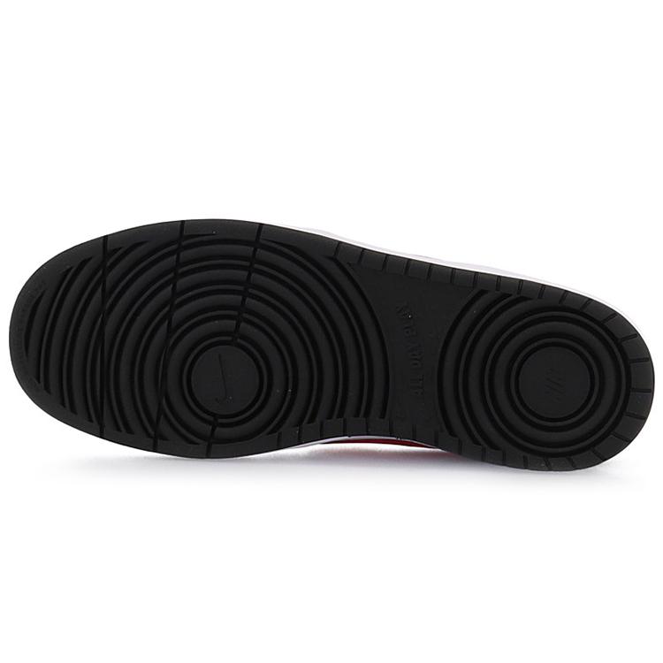 Nike Court Borough 2 Low Белый Университетский Красный GS BQ5448-110