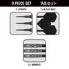 Target Japan Black Marque Танцующая утка G4 Вольфрамовые дротики с мягким наконечником 17 г Черные пиксельные наконечники Черные 6 оперений и стержней Marque Танцующая утка 90% K-Flex Набор,