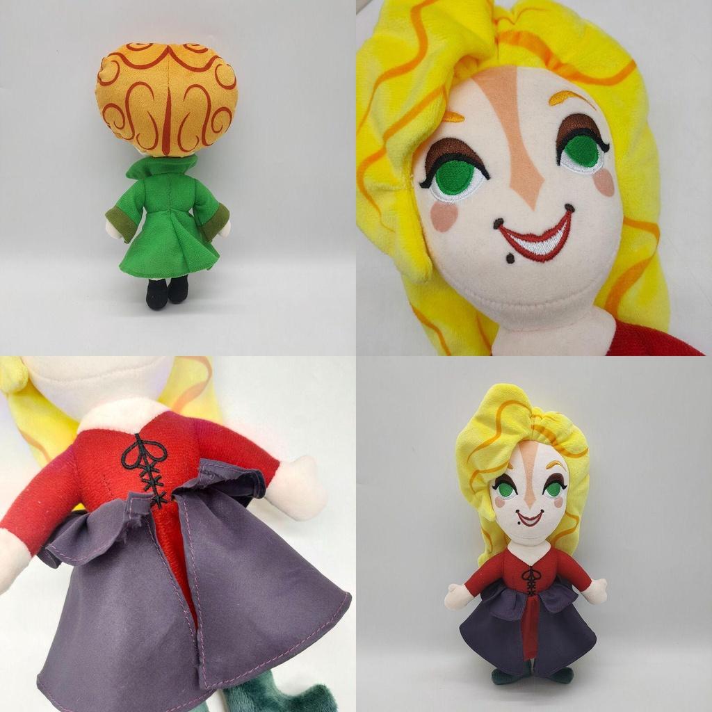 Get Ready For Some Cute Cuddles With This Hocus Pocus Plush Toy Sanderson Sisters Stuffed Doll Perfect Gift For All Ages