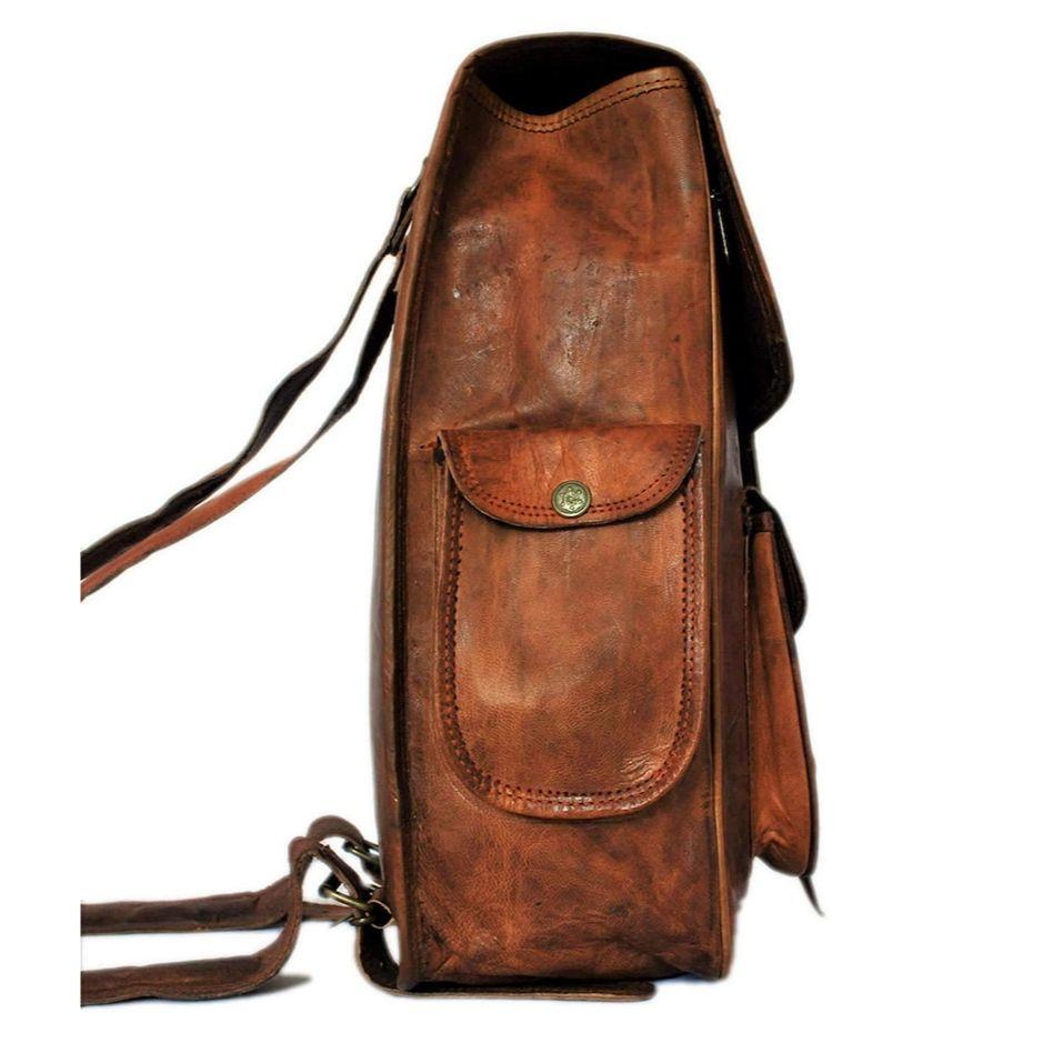 Кожаный рюкзак для ноутбука для мужчин и женщин, дорожный рюкзак, походный рюкзак, студенческий рюкзак, сумка-рюкзак, рождественский подарок