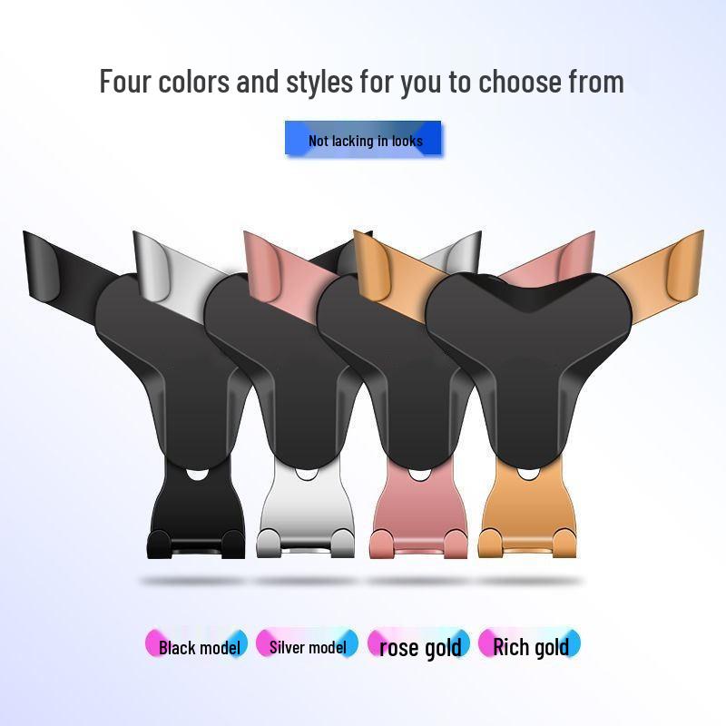 Universal Gravity Sensing Car Phone Holder for Air Vent Mounting