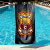 Go Ahead Eagles Print Beach Towel Design, Soft, Lightweight. for Home Bathroom, Spa, Pool, Yoga, Surfing, Camping, Gift for Family, Friend