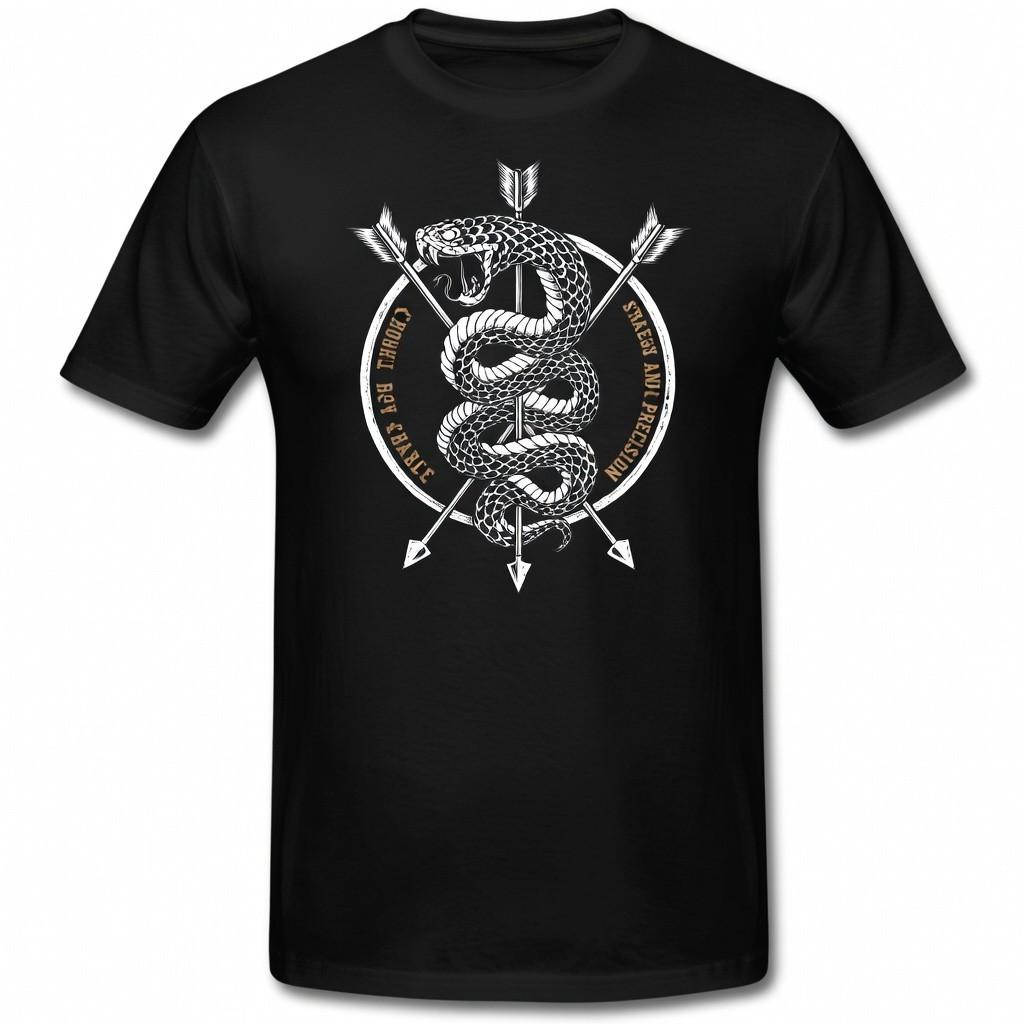 T-Shirt Snake Vintage Tactical Graphic Tee Unisex Streetwear Gift