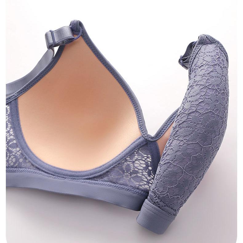 Тонкий бюстгальтер без стального кольца, собирающий бюстгальтер для женщин, антипровисающий регулируемый бюстгальтер для женщин
