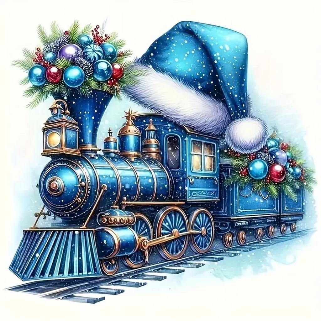 DIY Полная круглая алмазная картина вышивка крестом Счастливого Рождества Санта-Клаус Снеговик Домашнее украшение Искусство Алмазная живопись 5d Алмазная художественная живопись