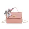 Scarf Small Square Bag New Mobile Phone Bag Crossbody Bag Diamond Chain Shoulder Bag Women's Handbag