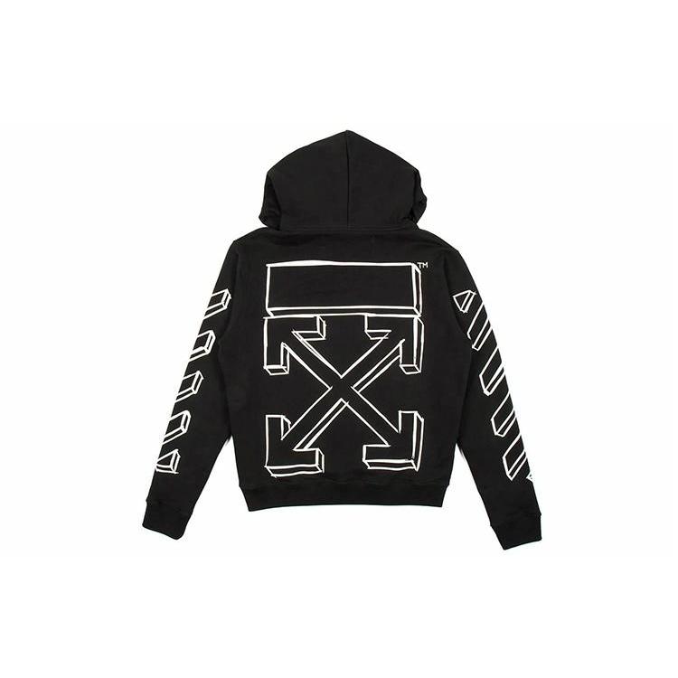 Off-White Худи с принтом Chain Arrow Slim OMBB034E181920241001