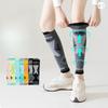 Носки для женщин, Профессиональный спорт, Давление, Икроножные мышцы носка могут сжимать защиту ног, Бег, Фитнес, Скакалка, Марафон, Высокие