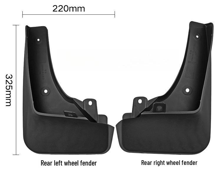 Брызговики BMW X5 M Sport 2019-2023: Брызговики для автомобильных шин (трансграничные)