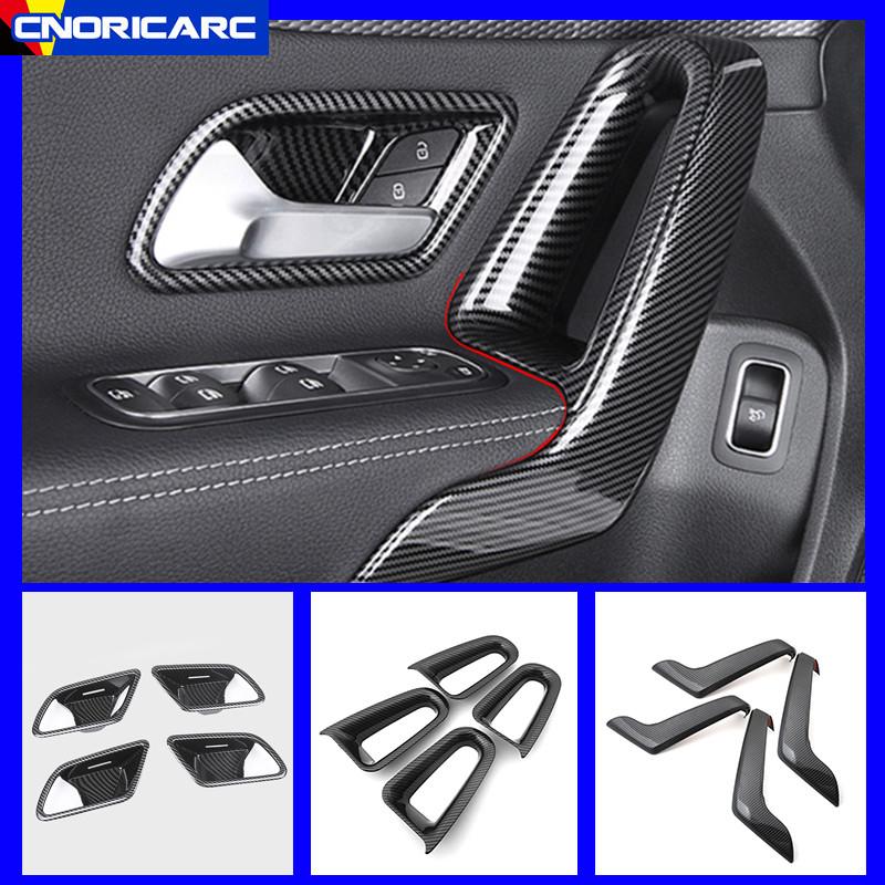 Внутренний подлокотник автомобиля, накладка на ручку, украшение для Mercedes Benz A Class A180 200 CLA C118, чаша для межкомнатной двери