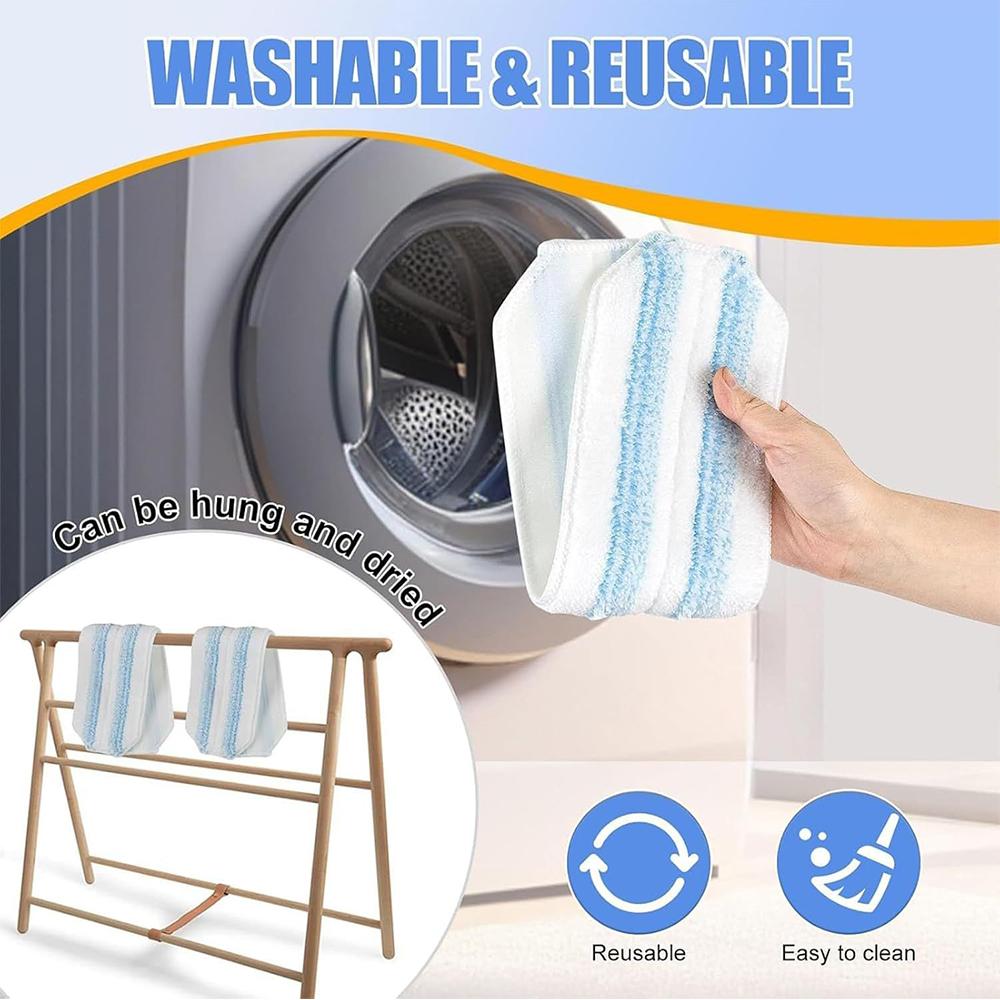 3 шт. Сменная насадка для швабры для Vileda H2PrO