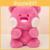 Plush Bear Dudu Toy Cartoon Doll Rose Red Sleeping Companion Girls Birthday Gift