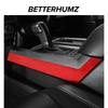 Betterhumz Для Ford F-150 SVT Raptor 2015- Из Алькантары Накладки на Панель Боковины Рычага Переключения Передач Наклейки Тюнинг Аксессуары для Интерьера Автомобиля