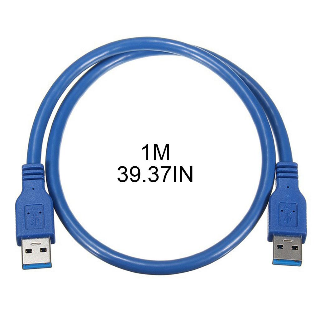 USB-USB Кабель Двойной Мужской Конец USB Шнур USB 3.0 Удлинитель Для Корпусов Жестких Дисков DVD Плеера Ноутбука Монитора