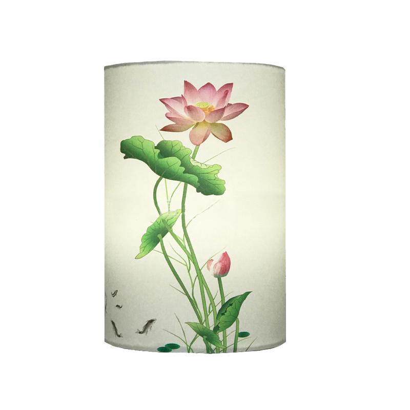 Китайский старинный стиль абажур для настольной лампы ретро абажур с изображением цветочных птиц потолочный светильник люстра для столовой абажур для домашнего отеля