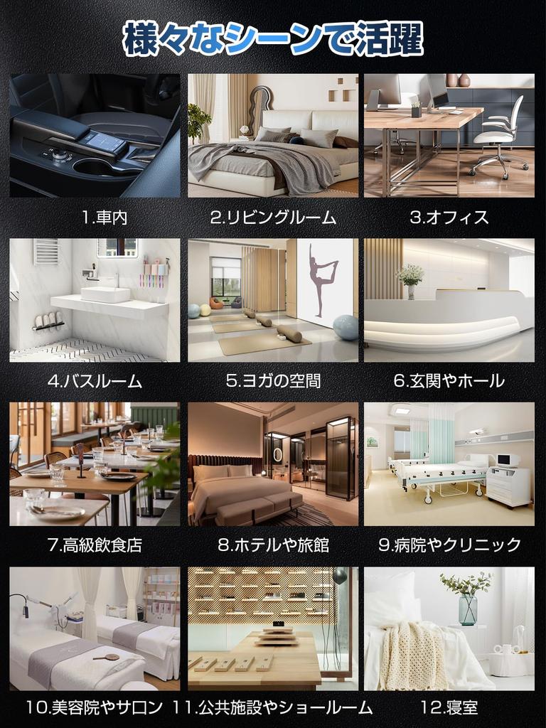 Автомобильный ароматизатор, Выступающий дизайн кнопки, Большой объем 4,3 жидких унции (110 мл),