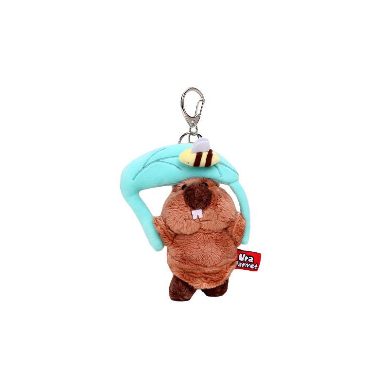 Jinnew Ural Marmot Brave Deep Forest Series Parachute Plush Keychain Gift For