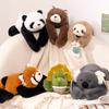 Cartoon Animal Plush Toys Stuffed Animals Panda Sloth Koala Dinosaur Dolls, Soft Cute Girls Comfort Plushie Gift