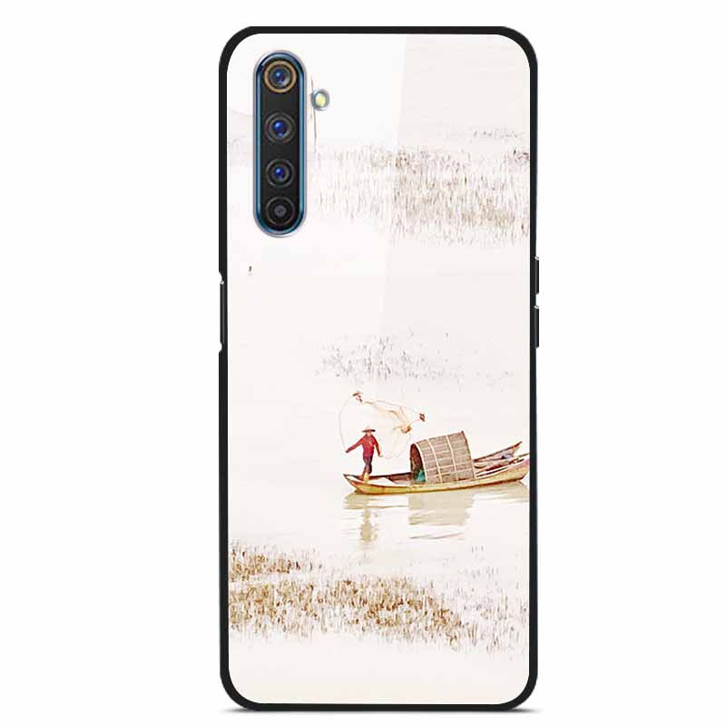 For Realme 6 Pro Tempered Glass Case for Realme 6 6S 6i Soft Bumper Hard Funda For Realme 6 Pro Phone Case Realme6 6 S 6i Cover