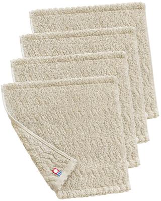 Bloom Imabari Towel Сертифицированный набор Пепельного цвета 22 x 22 Сделано в Японии Платки, 4 шт., (Пепел) Бренд, см, Маленький, Компактный, 100% Хлопок, (Грейдж)