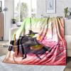 Wicked Theme Printed Blanket - Perfect for Couch, Bed, Travel & Outdoor Use | Machine Washable, Cozy & Durable.