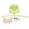 Baby Support Seat Soft Crown Shaped Keep Sitting Posture Comfortable Learning To Sit Chair Plush
