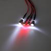 LED Night 5mm 3mm Headlamps Headlights 4LED Light for RC 1:10 On-Road Car