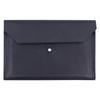 A4 Imitation Leather Business File Bag - Large Capacity Briefcase with Customizable Enterprise Logo