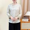 Стильный женский топ в китайском стиле Весна 2026 - Элегантный, Омолаживающий, Премиальное качество