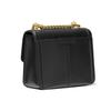 MICHAEL KORS Sonia Leather Shoulder Bag, Crossbody Bag Small Women's Pure Black 35F1G6SS5L-001