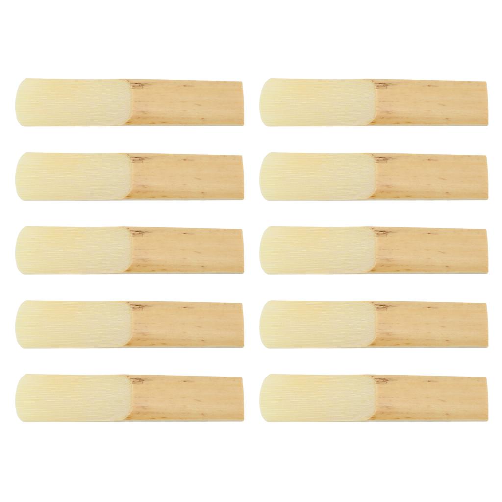 10 шт. набор тростей для тенор-саксофона Bb Key Sax запасные части аксессуары не деформируются с пластиком