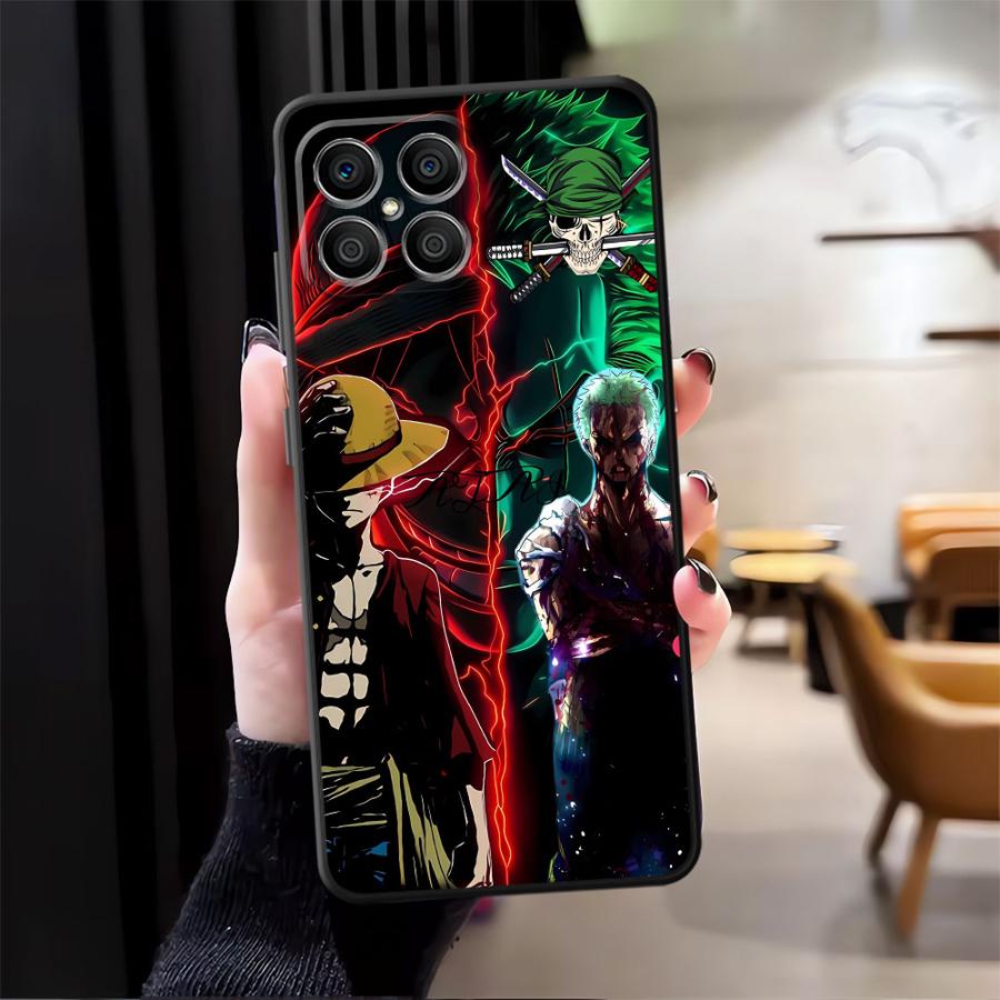 Чехол для Honor 8X X6 90 X9a Magic5Lite X8 X5b 70 X7 200 400 Lite Funda Чехол для телефона One Piece Модный Луффи Зоро