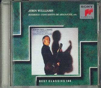 CD ДЖОН ВИЛЬЯМС - Родриго:Концерт Аранхуэса SRCS9285 SONY MUSIC Japan Классика Б/У