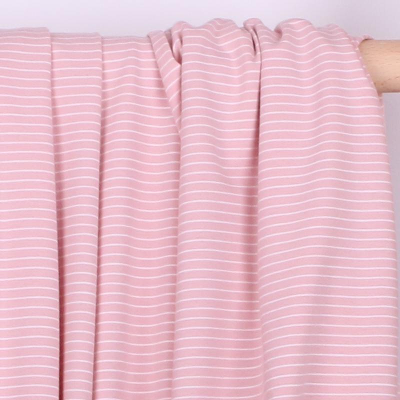 Широкая полоска 1 мм 100% хлопок вязаный эластичный трикотаж для шитья одежды своими руками ткань 165 см шириной 100% ткань домашний текстиль ткань для шитья