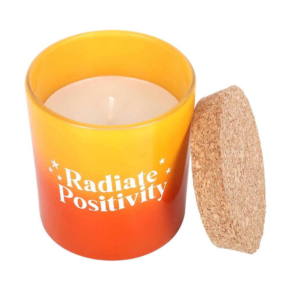 Something Different Radiate Positivity Lemon & Bergamot Scented Candle