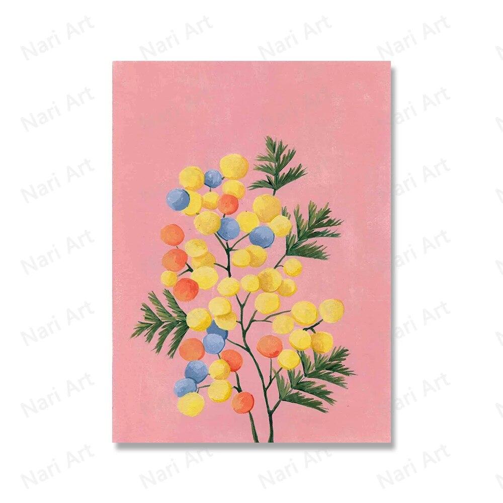 Ботанический кактус Монстера, настенная живопись на холсте, абстрактные растения, скандинавский постер и принт, женщина, кошка, фотографии, современный домашний декор, без рамки