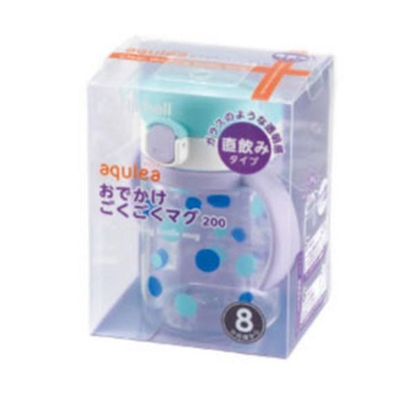 Кружки Richell AQ для выхода на улицу, 320 мл, светло-голубые, 2 шт.