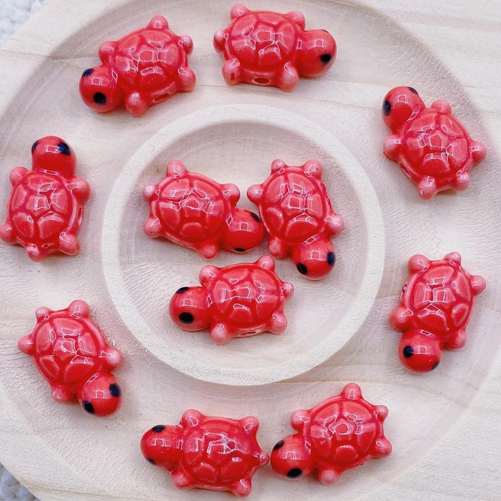 10 шт. ручная работа ремесло керамические разделительные бусины россыпью свежий цвет ювелирные изделия материал студент