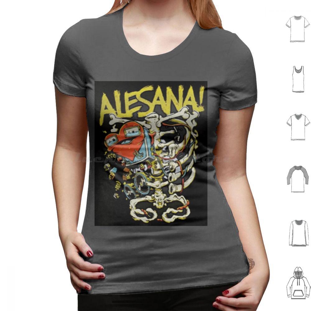 Alesana 12 T Shirt Big Size 100 Cotton Alesana Skeleton Heart Scene Emo Scenemo Punk Band Post Hardcore Hardcore Goth Gothic